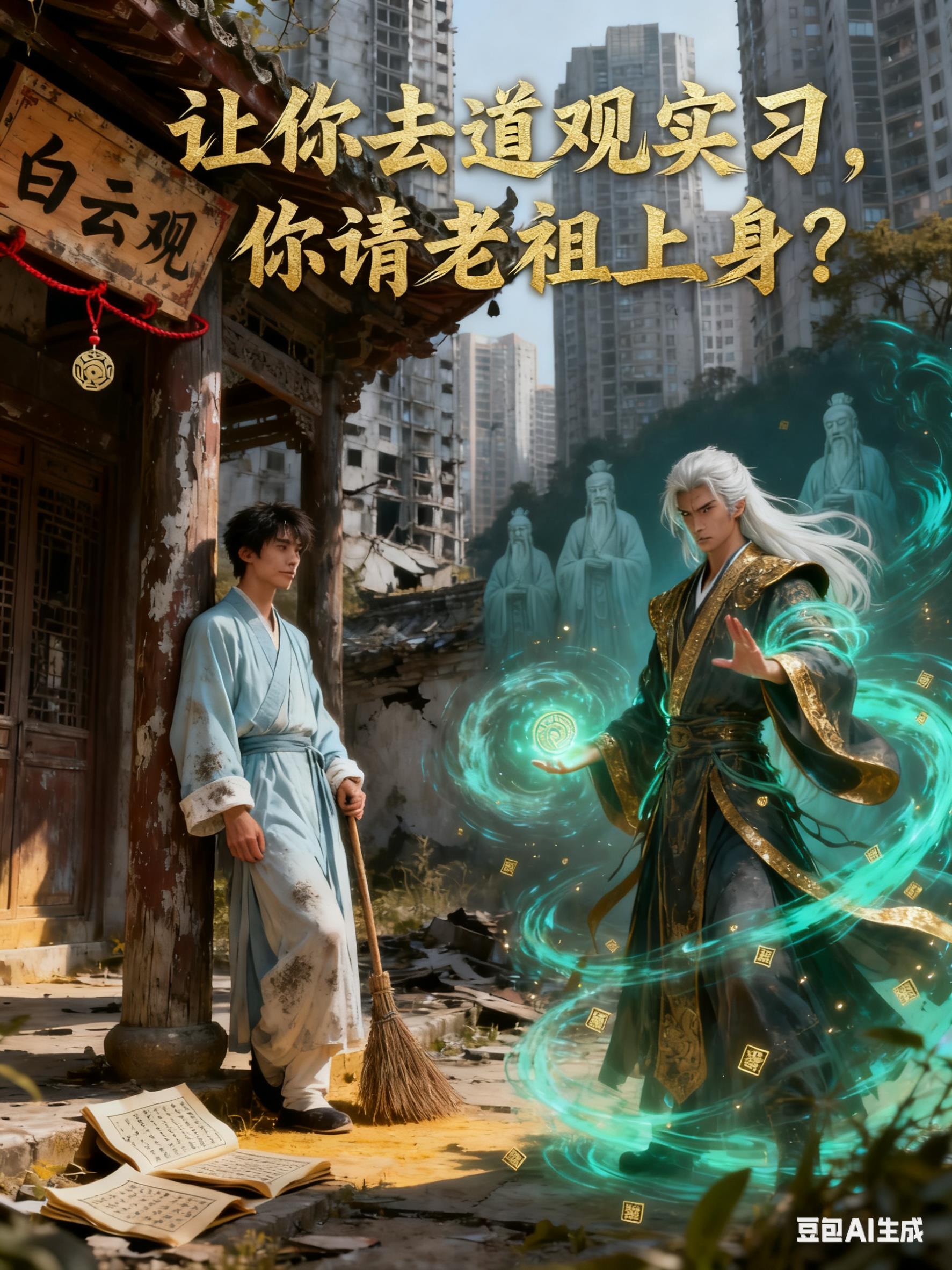 让你去道观实习，你请老祖上身？