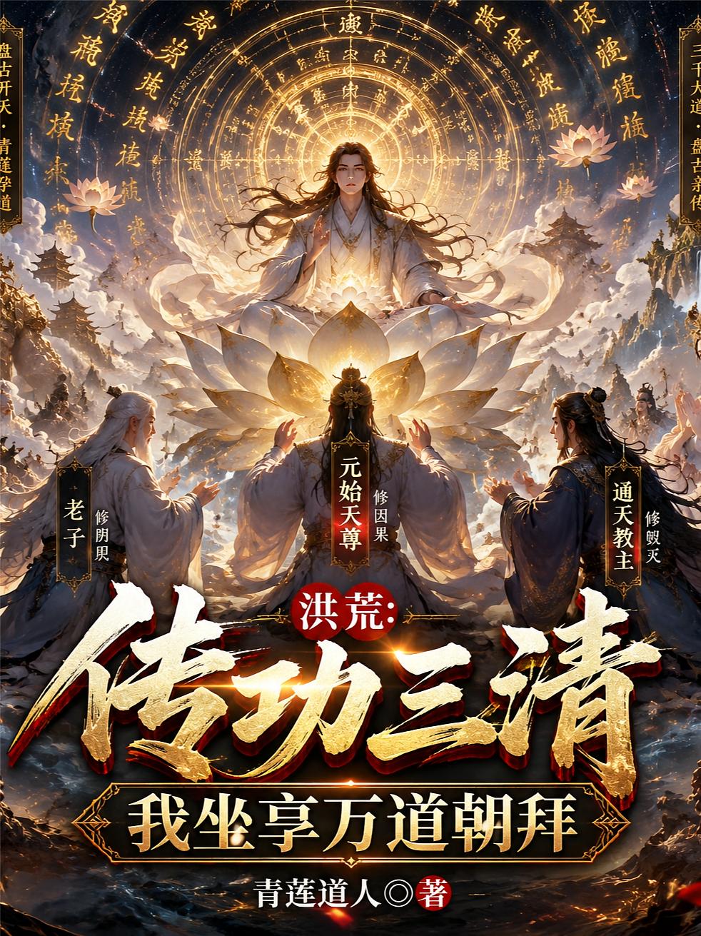 洪荒:传功三清,我坐享万道朝拜