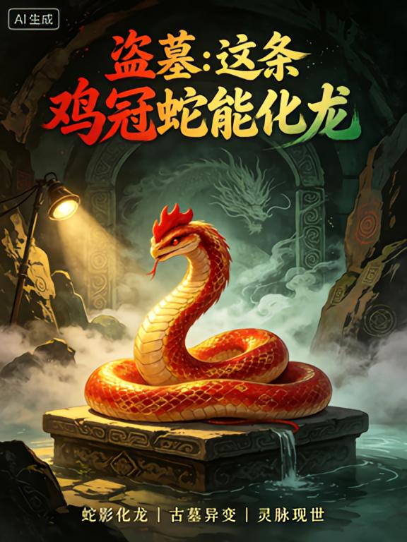 盗墓:这条鸡冠蛇能化龙