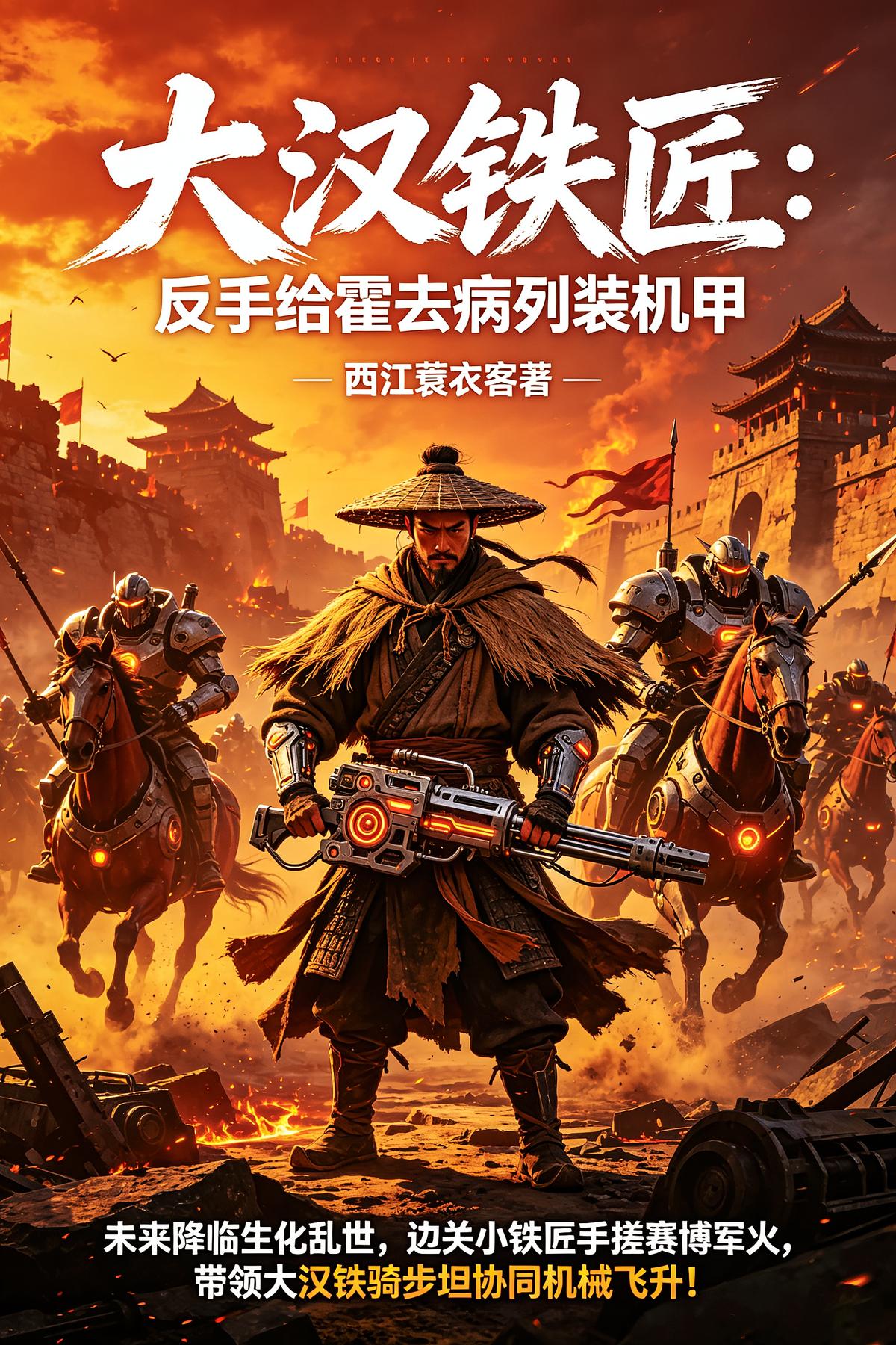 大汉铁匠,反手给霍去病列装机甲
