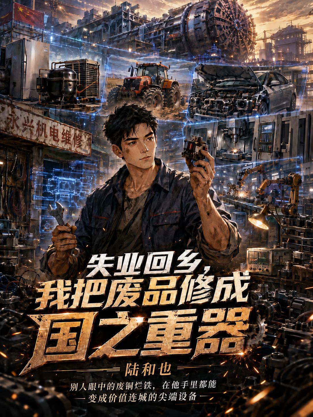 失业回乡，我把废品修成国之重器