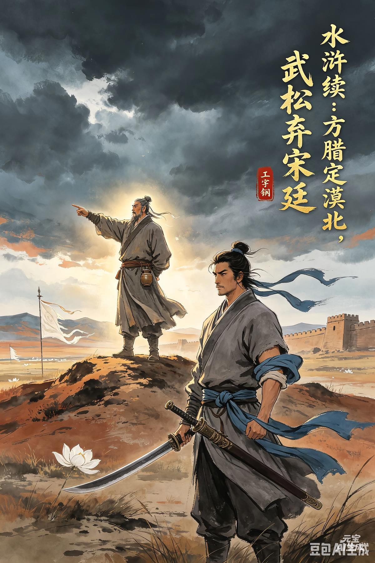 水浒续：方腊定漠北，武松弃宋廷