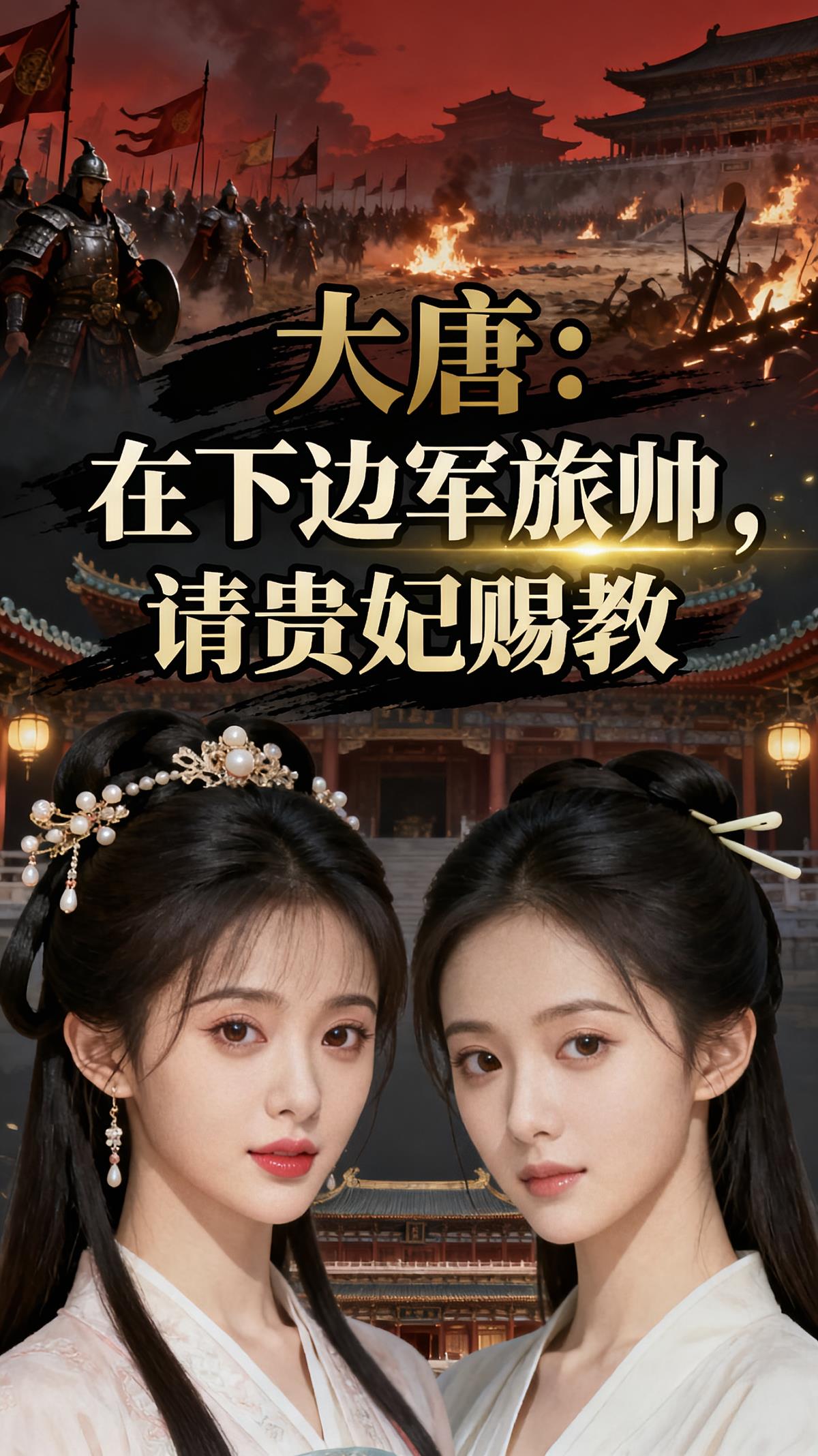 大唐：在下边军旅帅，请贵妃赐教