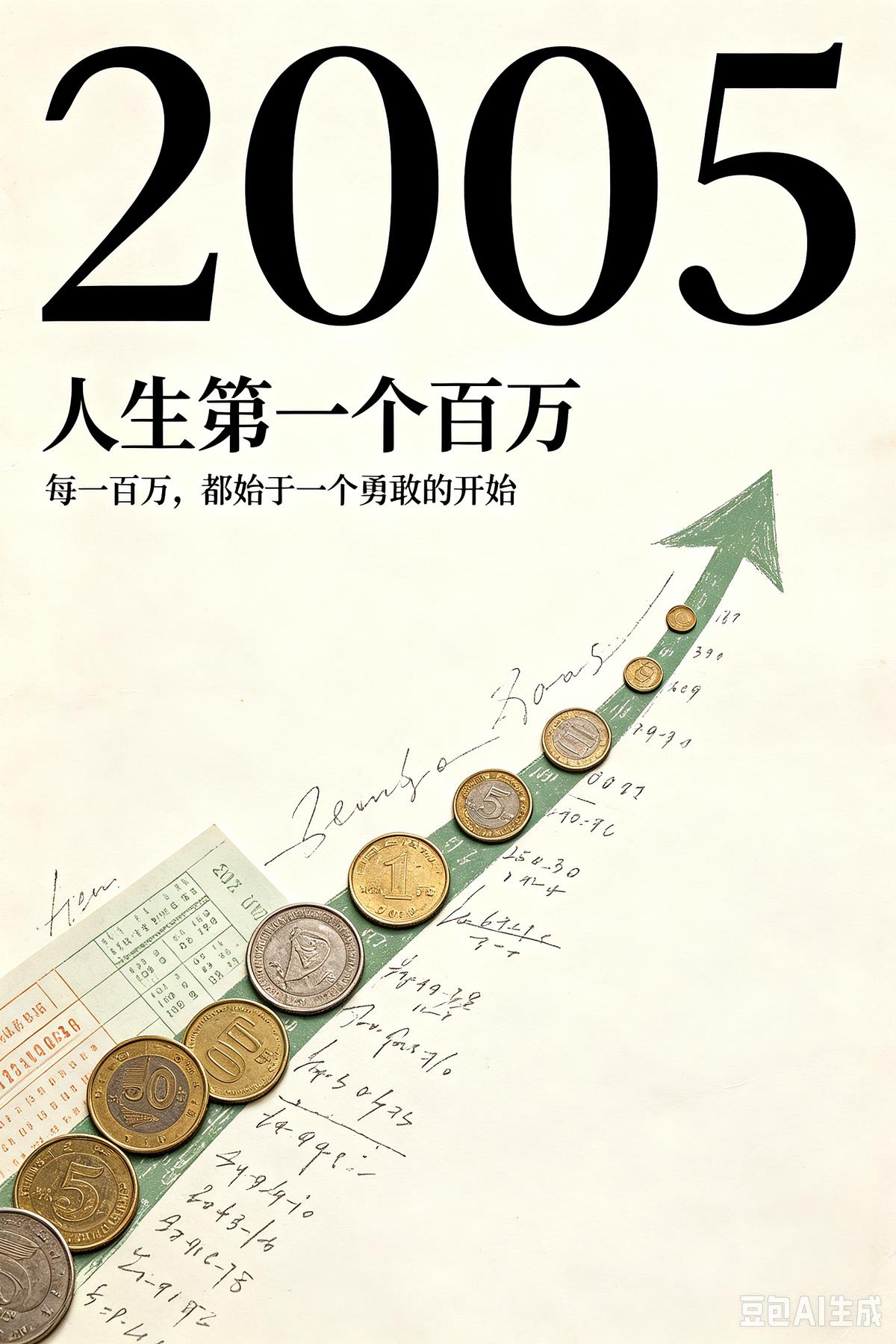 2005,人生第一个百万